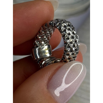 Dyadema Italy 925 Sterling Silver Cz Ring Size 9