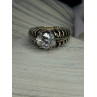 Kabana 925 Sterling Silver Cz Ring Size 6