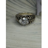 Kabana 925 Sterling Silver Cz Ring Size 6