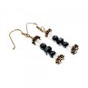 925 Sterling Silver Jewelry Glass Earrings