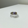 Vintage 925 Sterling Silver Amethyst Ring Size 11.75