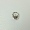 Vintage 925 Sterling Silver Amethyst Ring Size 11.75