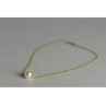 CHILDREN'S 14K YELLOW GOLD PEARL CHAIN WITH PENDANT
