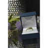 925 Sterling Silver Peridot Ring Size 8.5