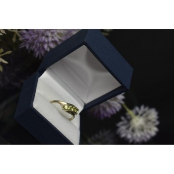 925 Sterling Silver Peridot Ring Size 8.5