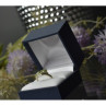 925 Sterling Silver Peridot Ring Size 8.5