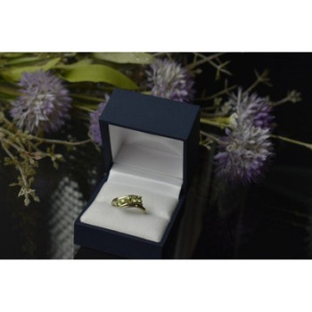 925 Sterling Silver Peridot Ring Size 8.5