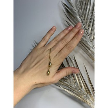 925 Sterling Silver Gold Plated Broach Earrings