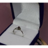 925 Sterling Silver Garnet Ring Size 5.5