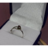 925 Sterling Silver Garnet Ring Size 5.5