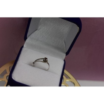 925 Sterling Silver Garnet Ring Size 5.5