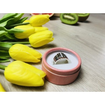 925 Sterling Silver CZ Ring Size 7.5