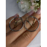 925 Sterling Silver Elegant Italy Earrings Length 1.10 Inch