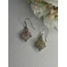 Vintage 925 Sterling Silver Labradorite Earrings Length 1.80 Inch