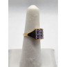 14K YELLOW GOLD  & TANZANITE RING  SIZE 5.5