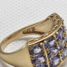 14K Yellow Gold & Tanzanite Ring Size 5.5