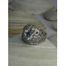 Shiny 925 Sterling Silver Cz Ring Size 9