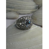 Shiny 925 Sterling Silver Cz Ring Size 9
