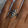 Beautiful Design 925 Sterling Silver Ring Size 8