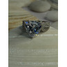 Beautiful Shiny 925 Sterling Silver Cz Ring Size 9.5