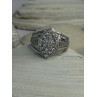 925 Sterling Silver Cz Ring Size 10
