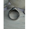 925 Sterling Silver Cz Ring Size 10