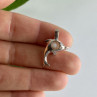 925 Sterling Silver Pearl Dolphin Pendant