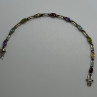 925 Sterling Silver Tourmalines Bracelet