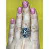 Vintage 925 Sterling Siamese Silver Ring Size 8.5