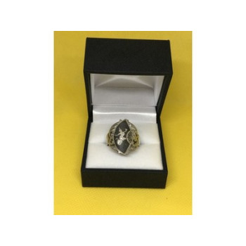 Vintage 925 Sterling Siamese Silver Ring Size 8.5