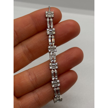925 STERLING SILVER  CZ BRACELET