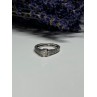 10K WHITE GOLD RING SAPPHIRE SIZE 6.5