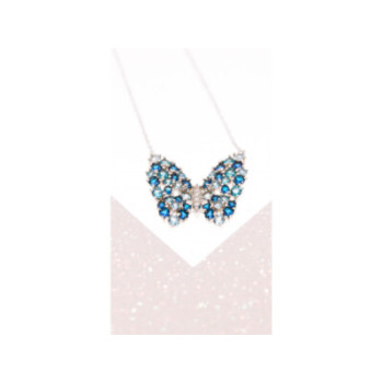 925 Sterling Silver Aquamarine & Tourmaline 