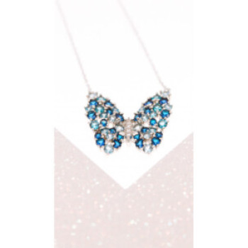 925 Sterling Silver Aquamarine & Tourmaline 