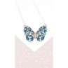 925 Sterling Silver Aquamarine & Tourmaline 