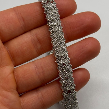 925 Sterling Silver Sapphire Bracelet