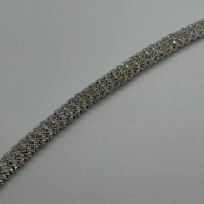 925 Sterling Silver Sapphire Bracelet