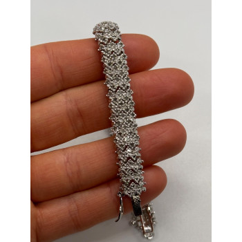 925 STERLING SILVER SAPPHIRE BRACELET
