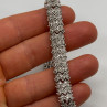 925 Sterling Silver Sapphire Bracelet
