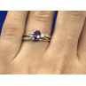 925 Sterling Silver Amethyst Ring Size 7