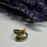 Vintage 925 Sterling Silver Sapphire Ring Size 9