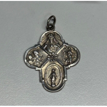 925 Sterling Silver Cross Length 30 Mm