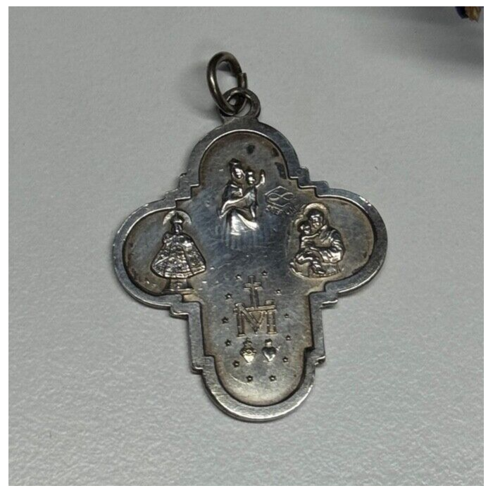 925 Sterling Silver Cross Length 30 Mm