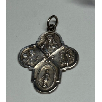 925 Sterling Silver Cross Length 30 Mm