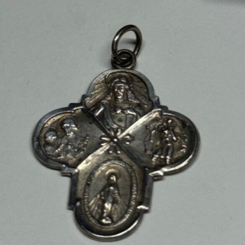 925 Sterling Silver Cross Length 30 Mm