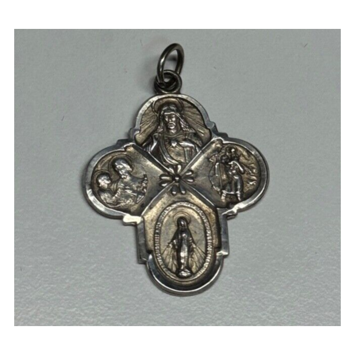 925 Sterling Silver Cross Length 30 Mm