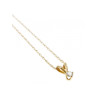 14K YELLOW GOLD DIAMOND CHAIN WITH PENDANT