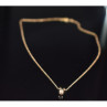 10K Yellow Gold Diamond Chain with Pendant