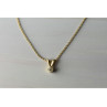 14K YELLOW GOLD DIAMOND CHAIN WITH PENDANT