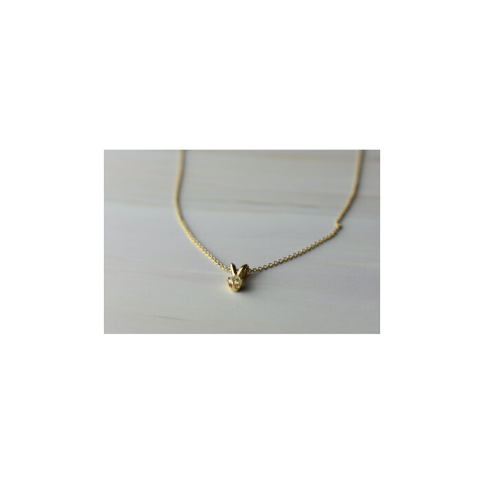 14K YELLOW GOLD DIAMOND CHAIN WITH PENDANT